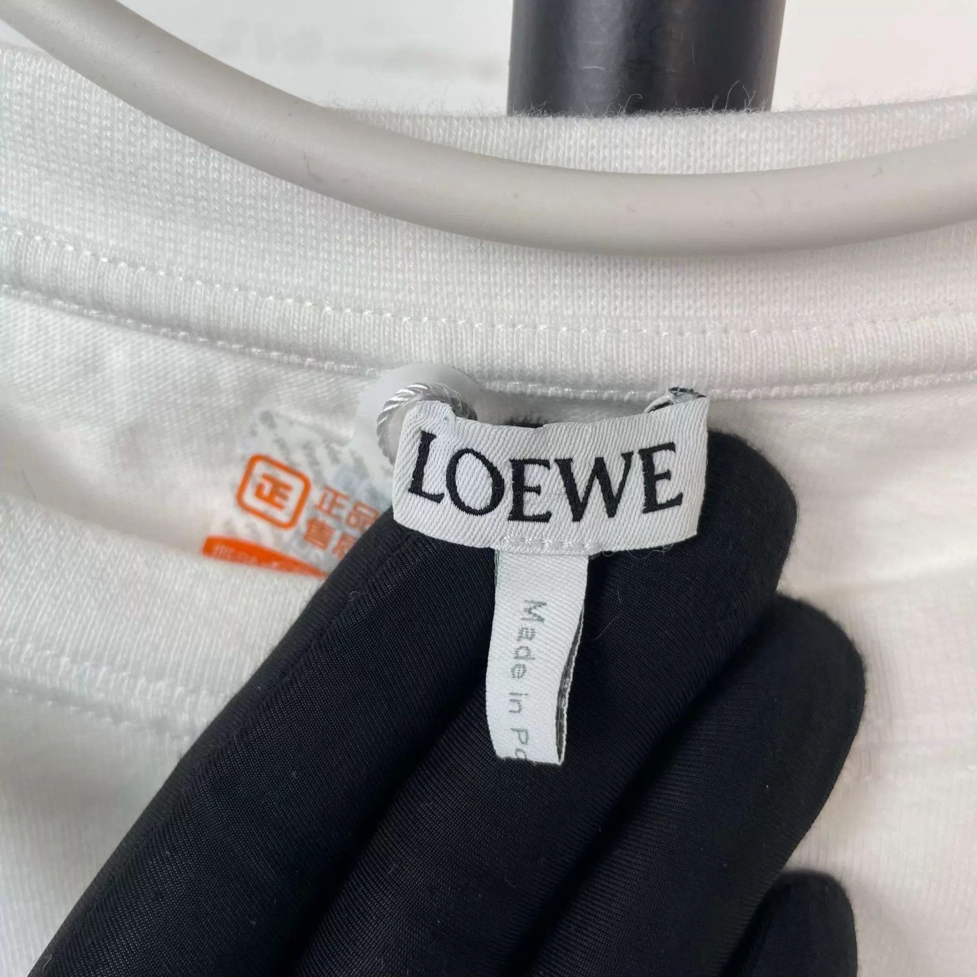 Loewe White Short Sleeve Graphic T-Shirt Size US XS / EU 42 / 0 - 3 Thumbnail