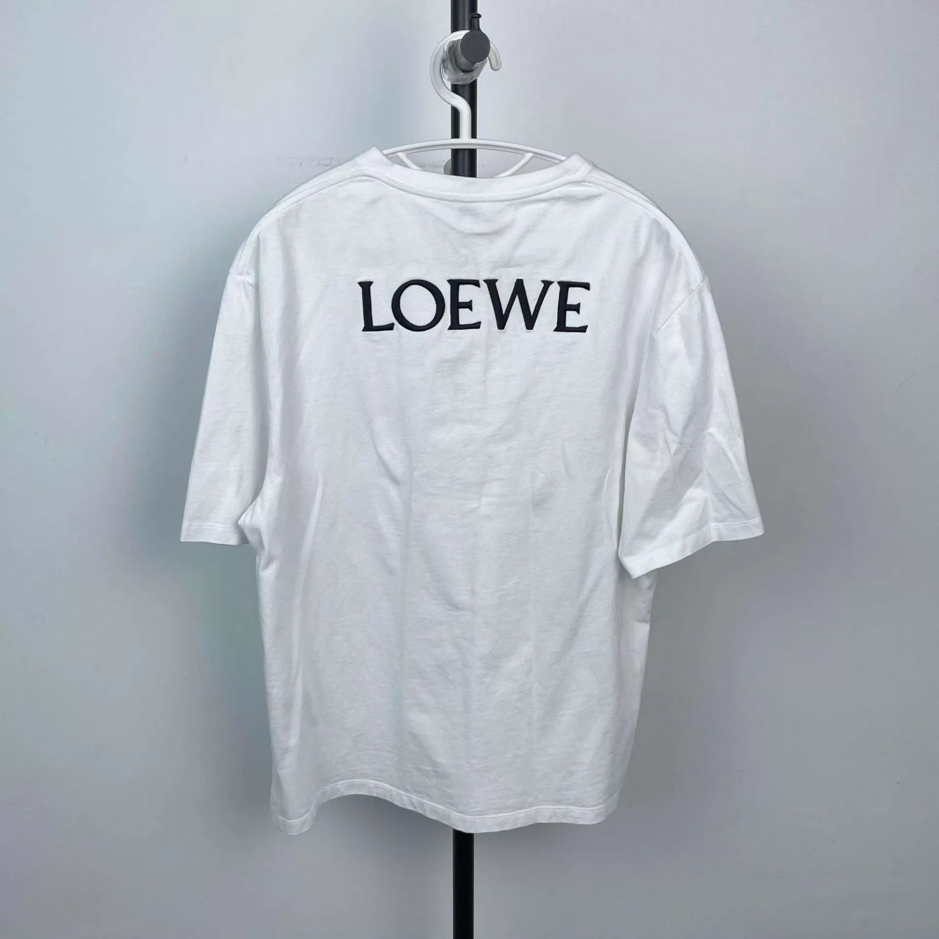 Loewe White Short Sleeve Graphic T-Shirt Size US XS / EU 42 / 0 - 2 Thumbnail
