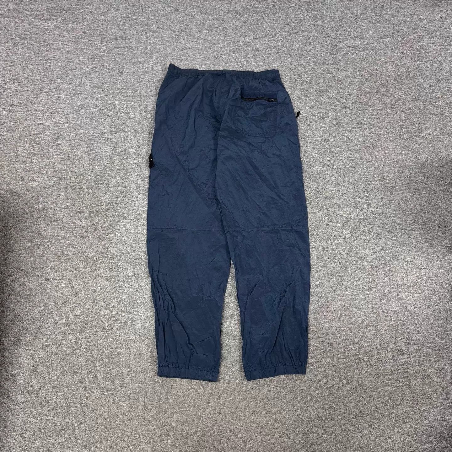 Stone Island Blue Casual Pants with Zip Pockets - Size 34 Size US 34 / EU 50 - 2 Thumbnail