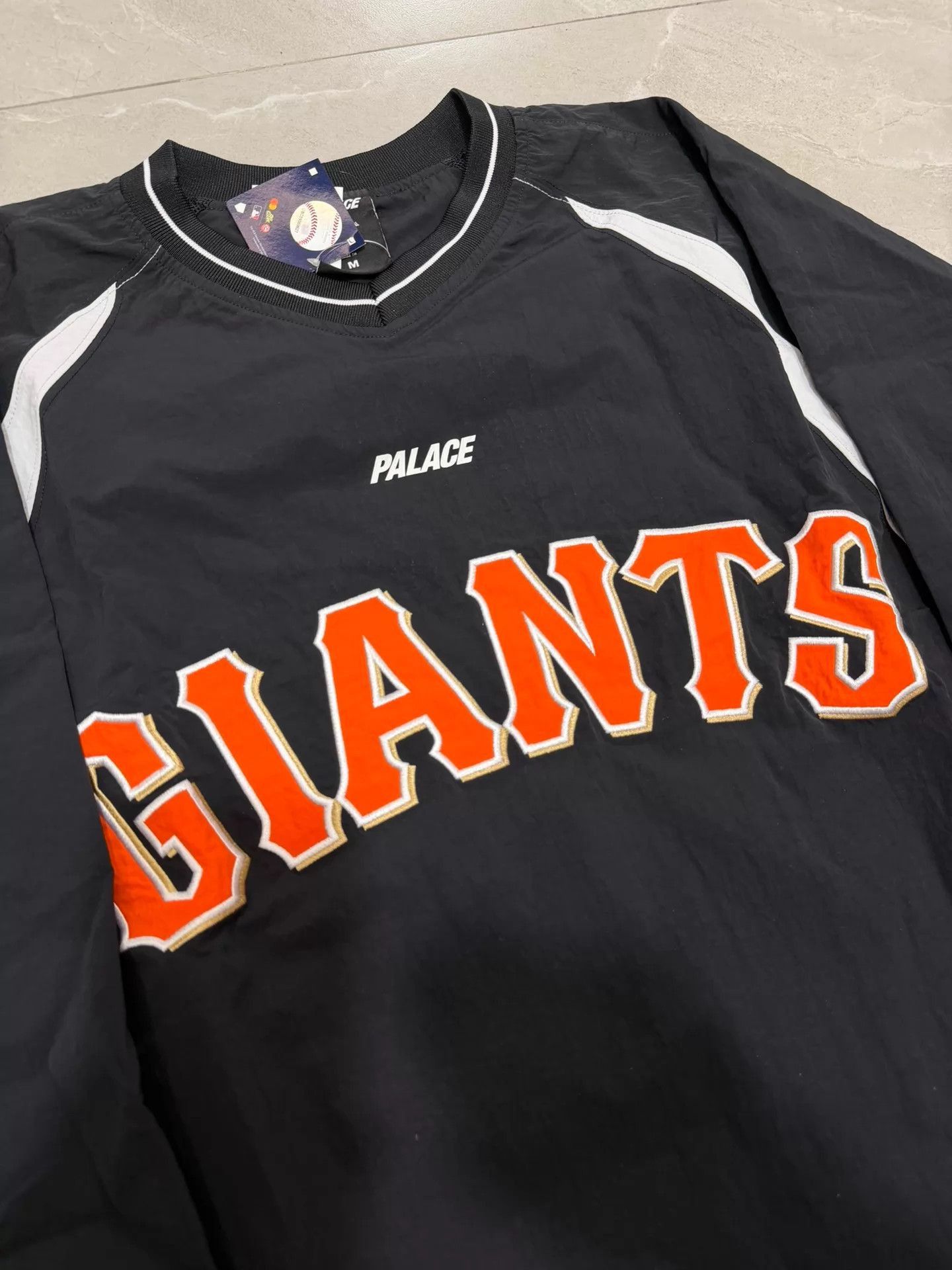 Palace Black Long Sleeve Giants Graphic Shirt Size US M / EU 48-50 / 2 - 2 Thumbnail