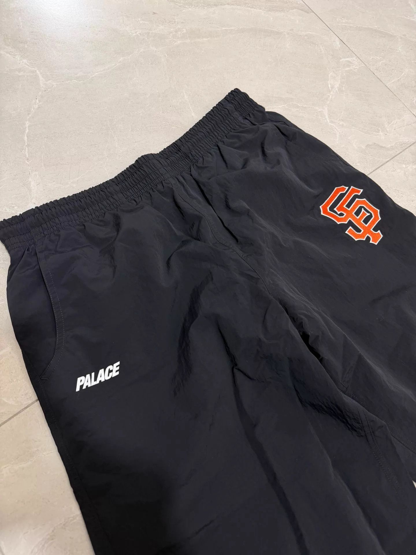 Palace Black Casual Track Pants, Size 32 Size US 32 / EU 48 - 2 Thumbnail