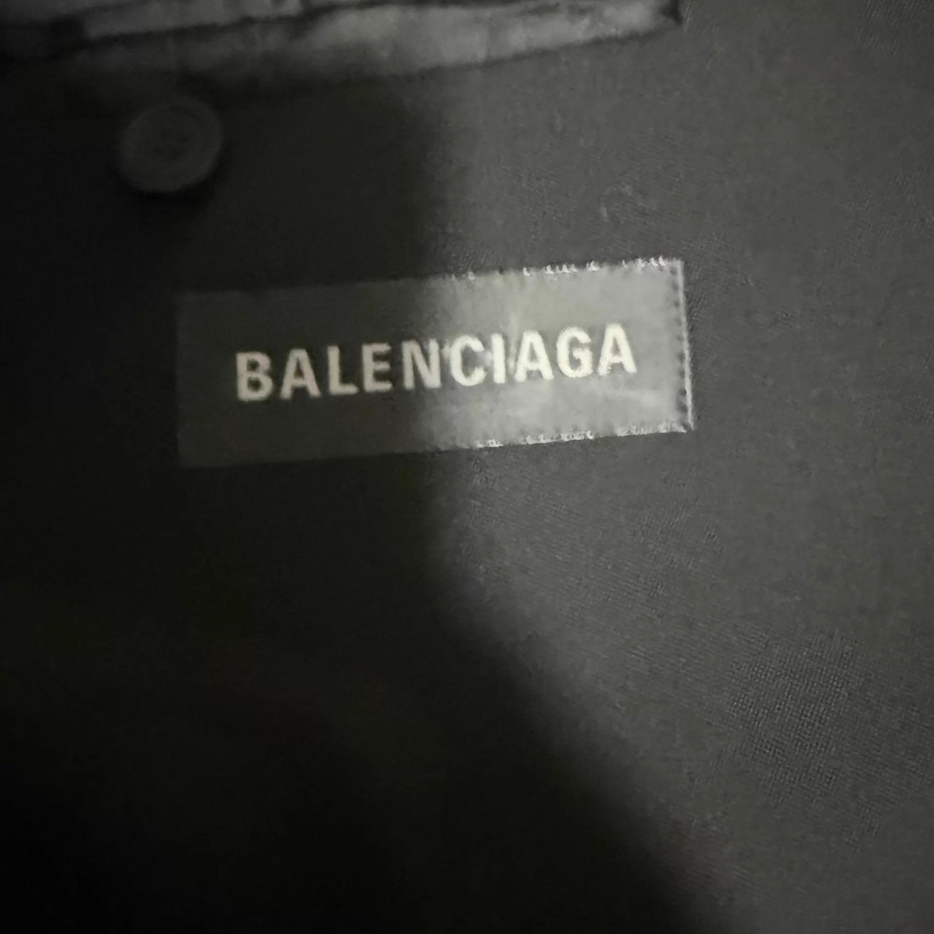 Balenciaga Black Double-Breasted Short Blazer Size M Size US M / EU 48-50 / 2 - 3 Thumbnail