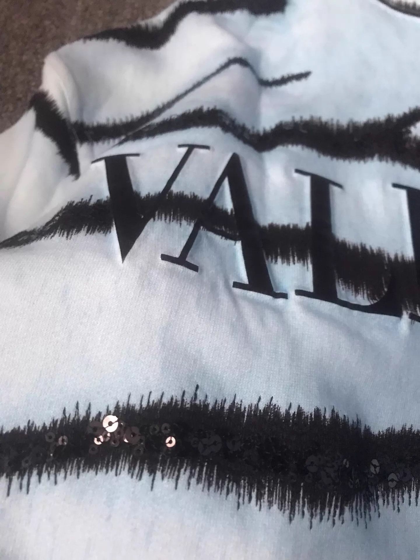 Valentino Striped Pattern Oversized Hoodie Size US S / EU 44-46 / 1 - 4 Thumbnail