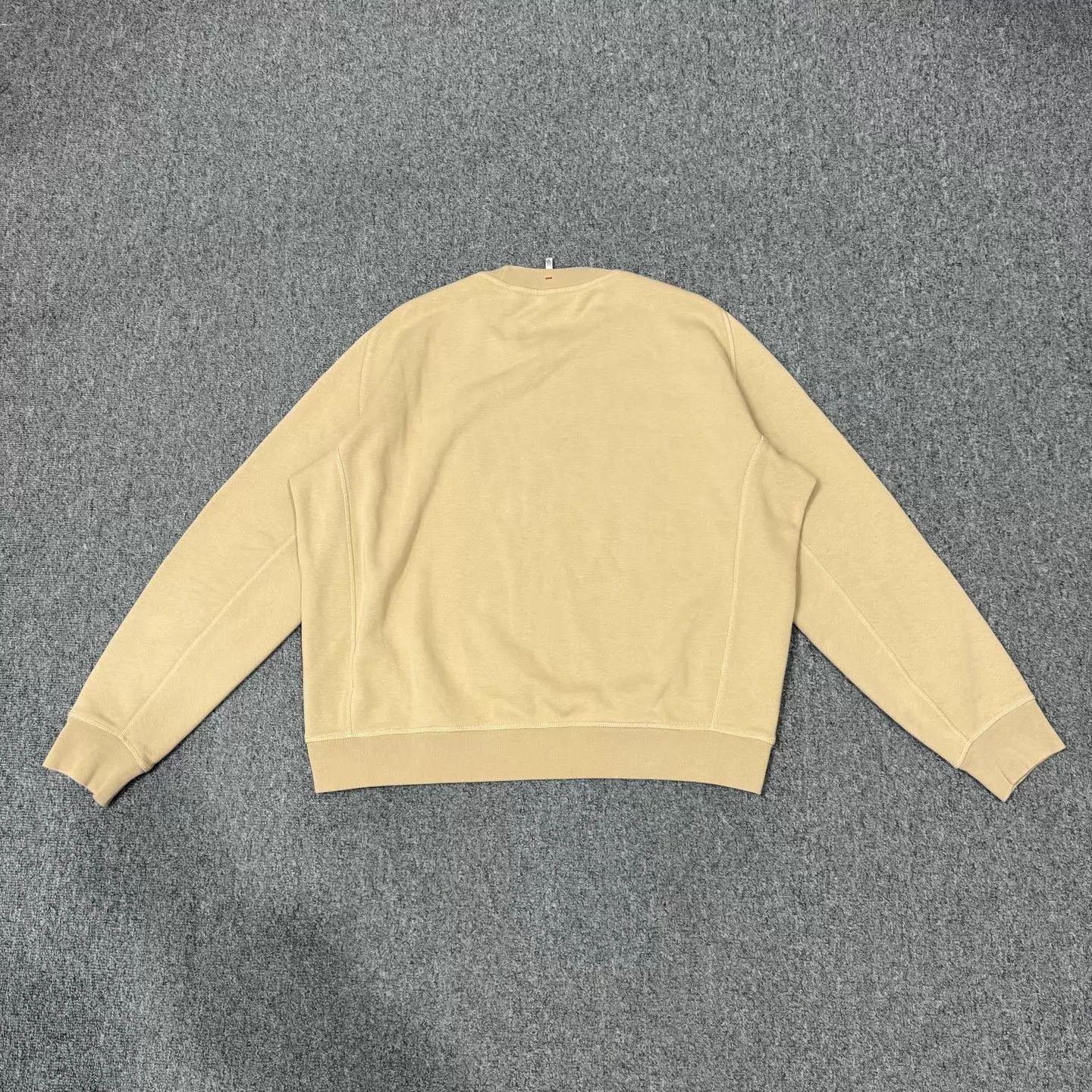 Moncler Beige Crew Neck Sweatshirt with Embroidered Design Size US M / EU 48-50 / 2 - 2 Thumbnail