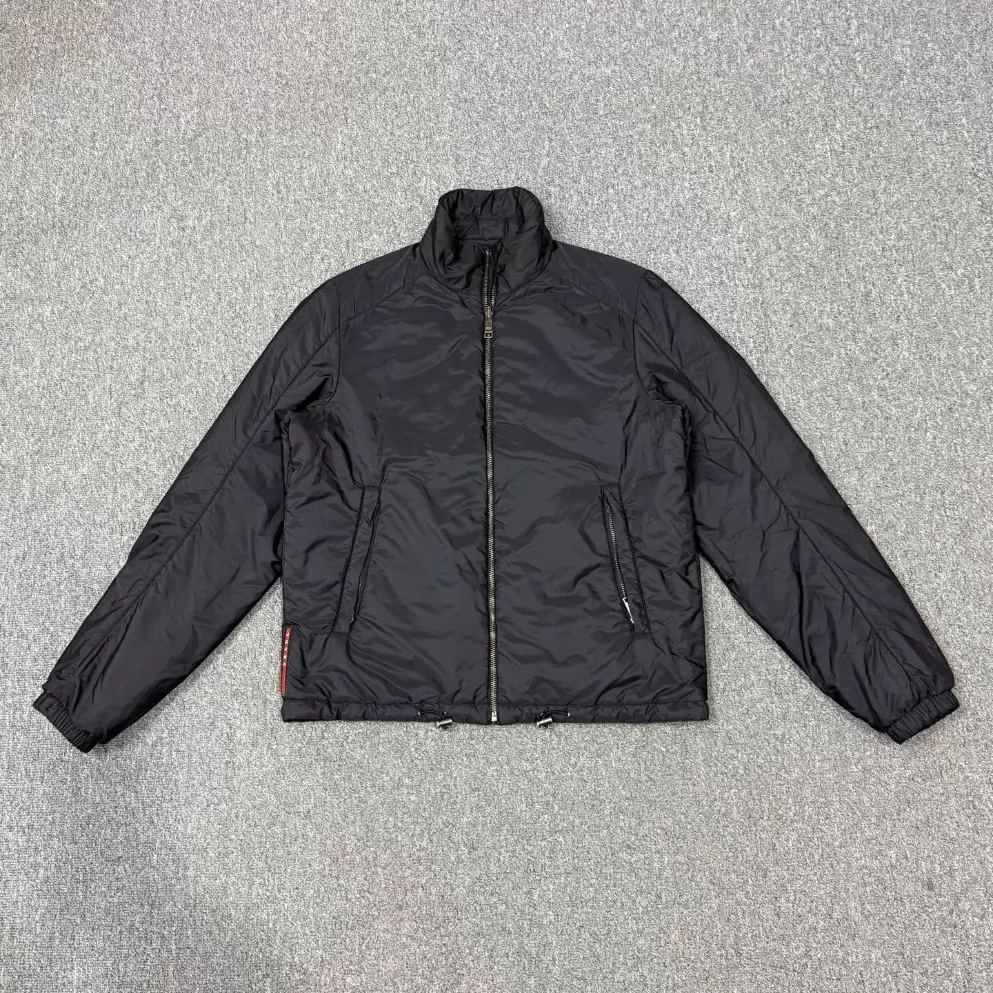 Prada Black Lightweight Zip-Up Jacket - Size S Size US S / EU 44-46 / 1 - 2 Thumbnail