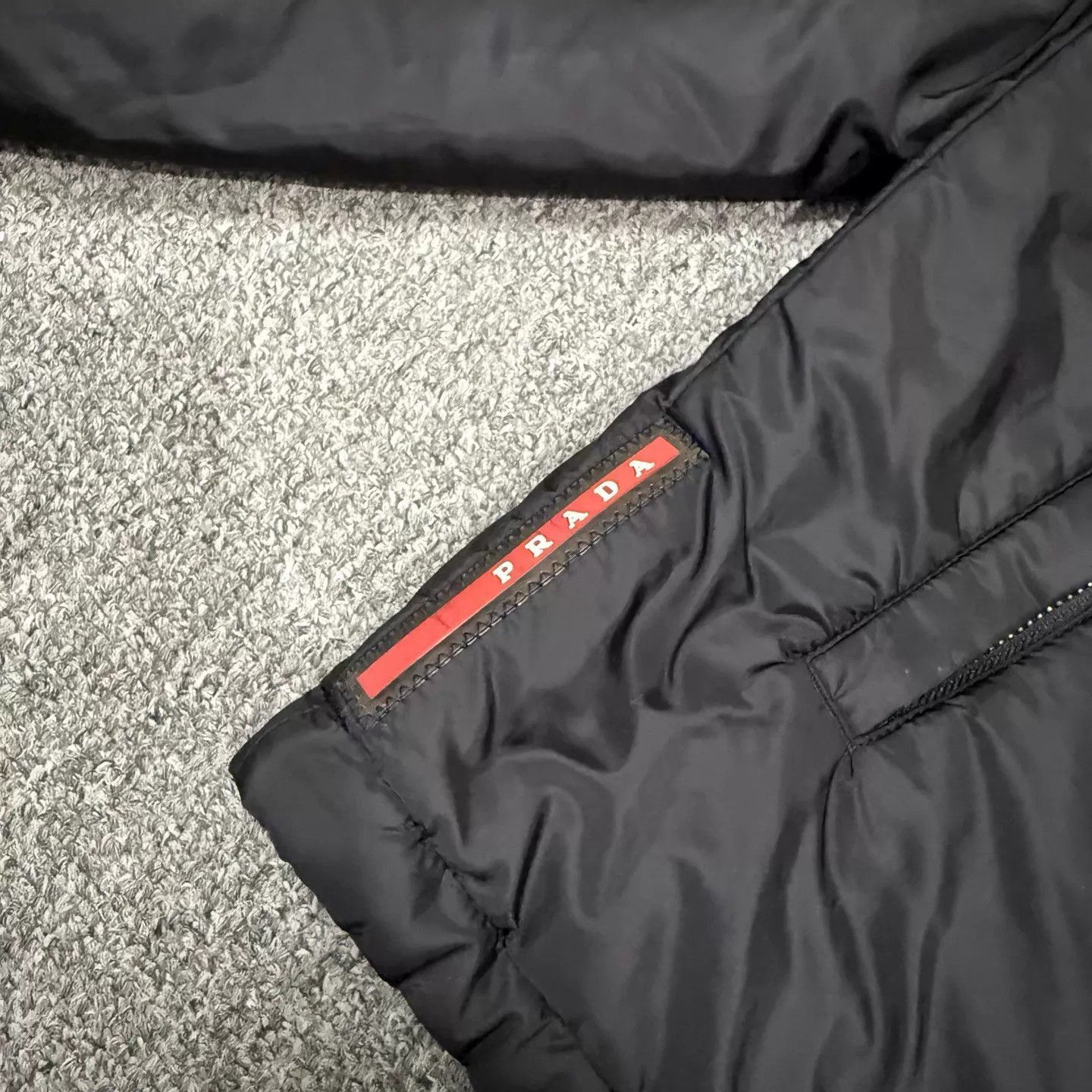 Prada Black Lightweight Zip-Up Jacket - Size S Size US S / EU 44-46 / 1 - 3 Thumbnail
