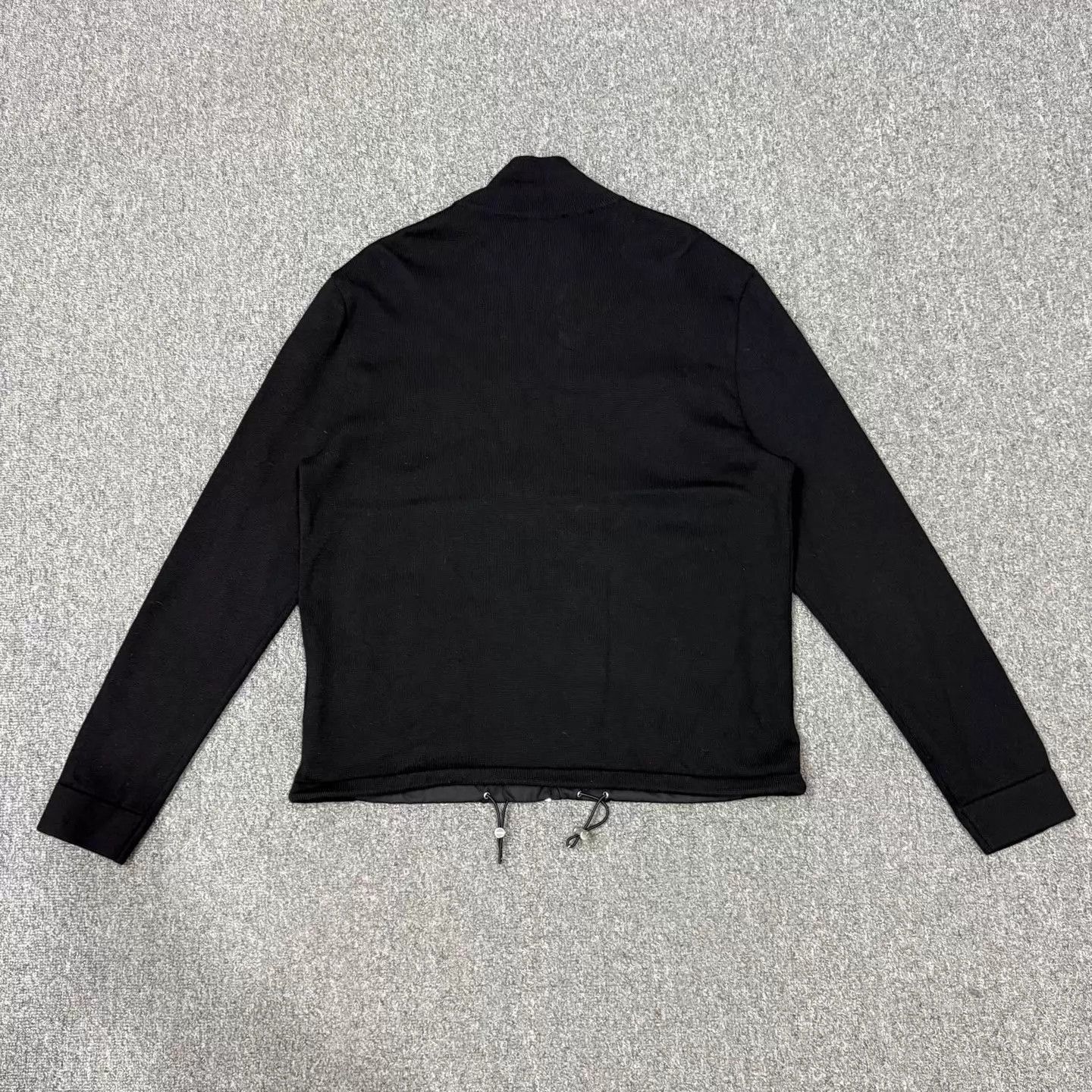 Prada Black Bomber Jacket with Zip Front - Size M Size US M / EU 48-50 / 2 - 2 Thumbnail