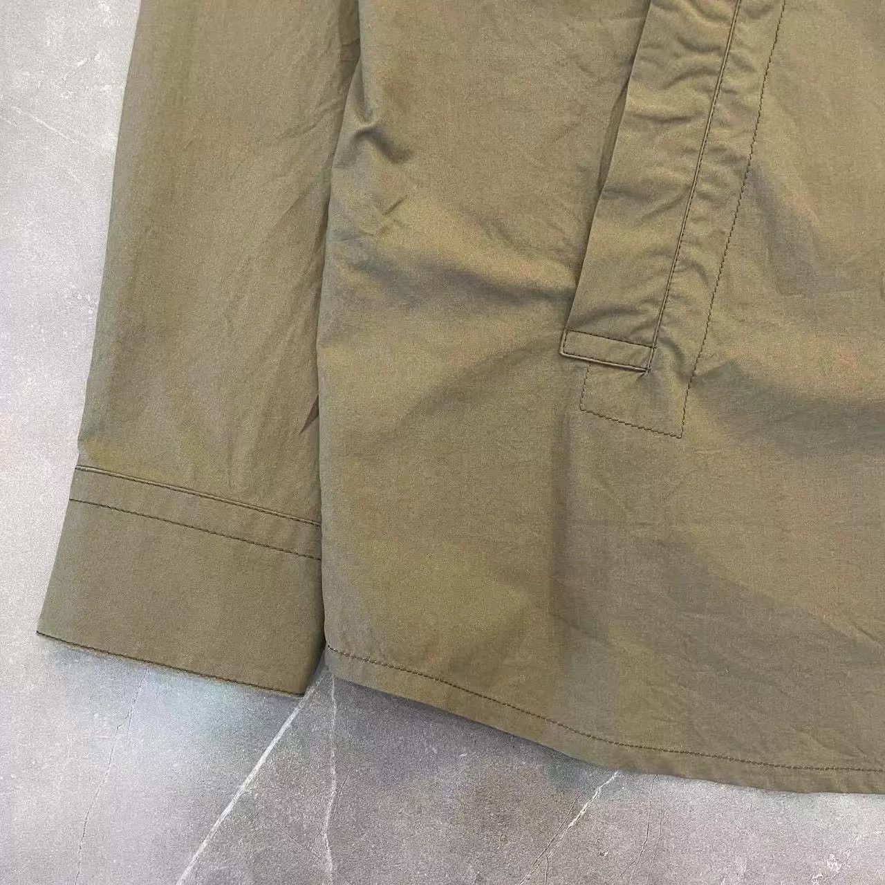 Hermes Green Button-Up Shirt with Chest Pocket - Size M Size US M / EU 48-50 / 2 - 6 Thumbnail