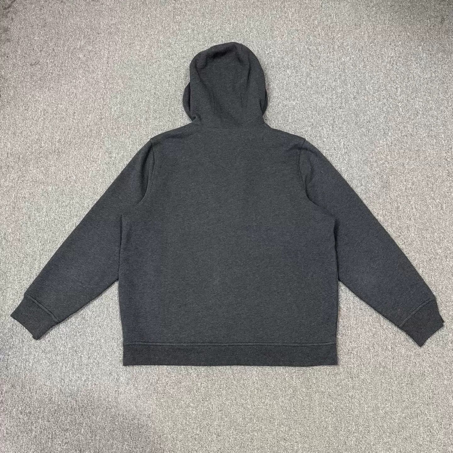 Burberry Gray Zip-Up Hoodie with Kangaroo Pocket - XXL Size US XXL / EU 58 / 5 - 2 Thumbnail