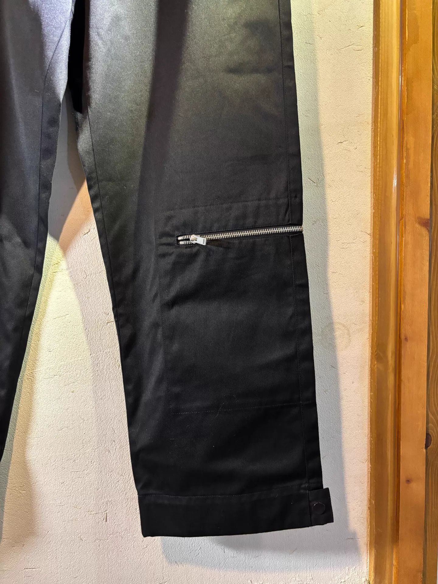 Jil Sander Black Casual Pants with Zip Details Size 32 Size US 32 / EU 48 - 4 Thumbnail