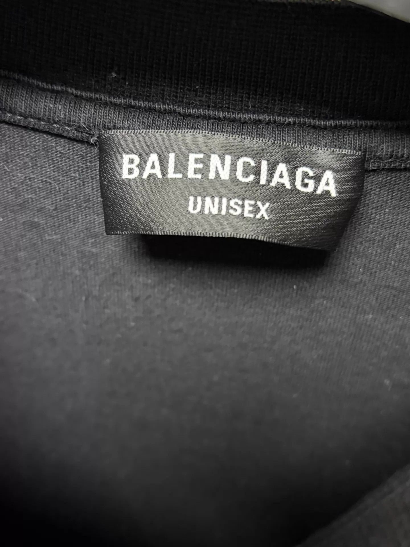 Balenciaga Black Short Sleeve Graphic T-Shirt Size US S / EU 44-46 / 1 - 3 Thumbnail