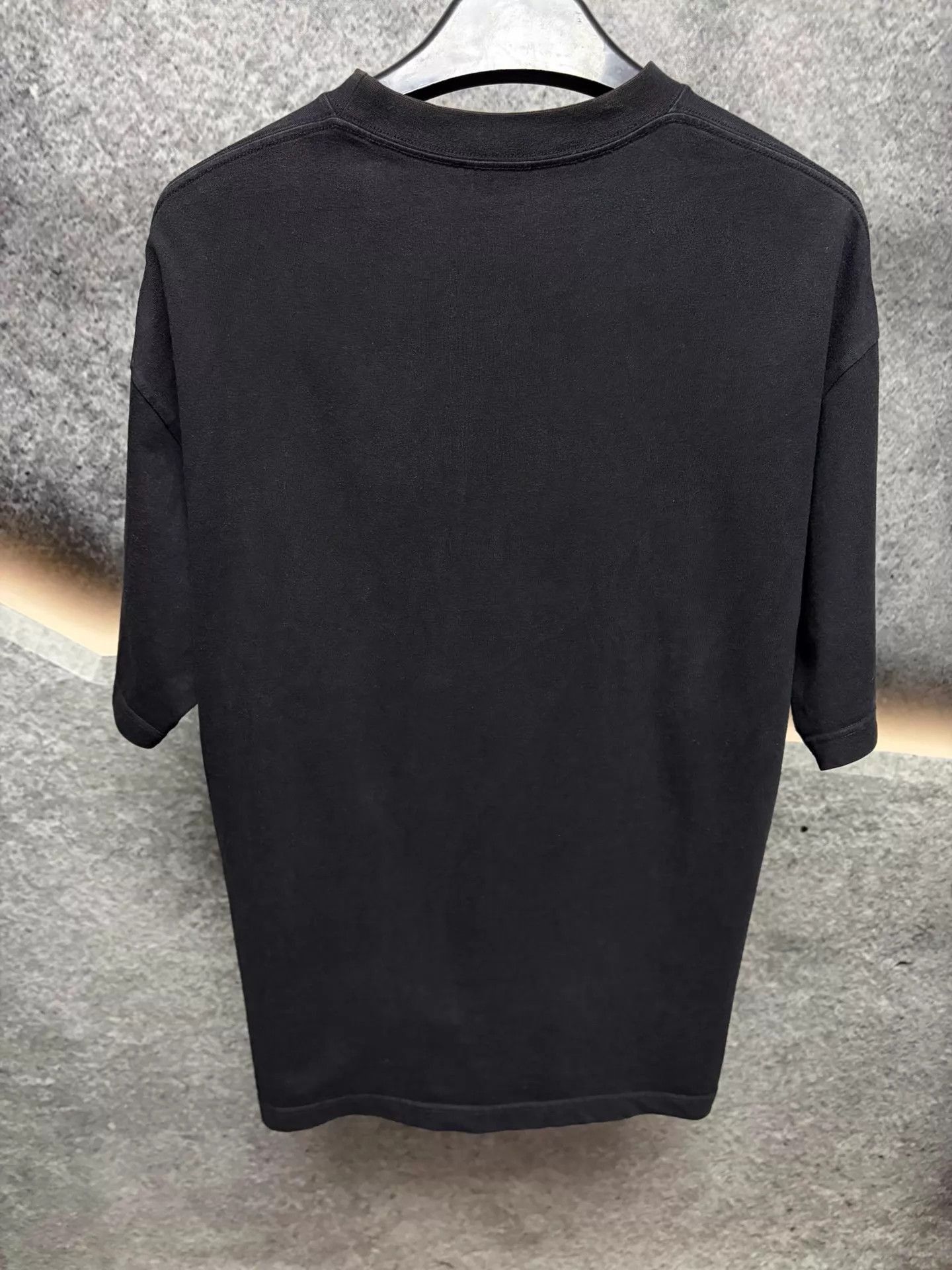 Balenciaga Black Short Sleeve Graphic T-Shirt Size US S / EU 44-46 / 1 - 2 Thumbnail