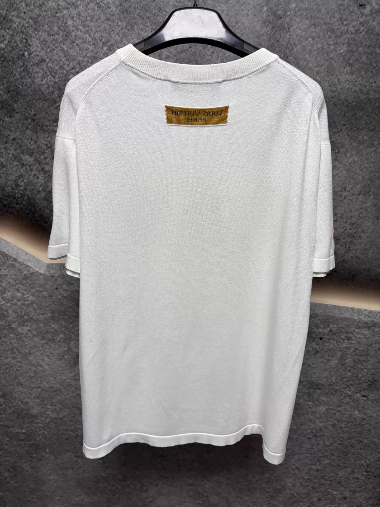 Louis Vuitton White Short Sleeve Shirt with Colorful Logo and Flame Size US XL / EU 56 / 4 - 2 Thumbnail