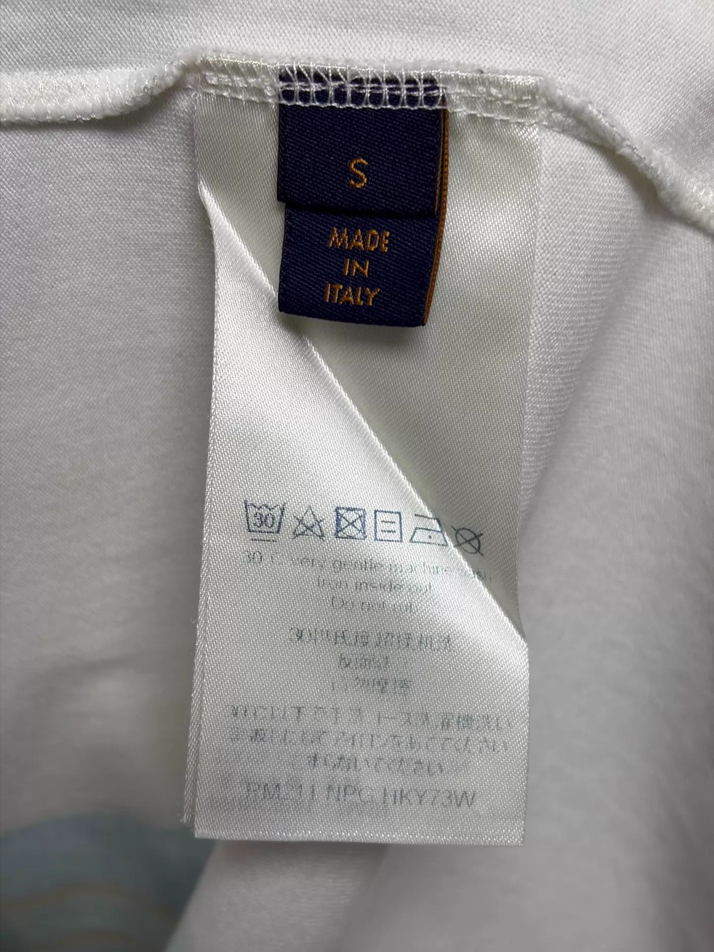 Louis Vuitton White Short-Sleeve Graphic T-Shirt Size US S / EU 44-46 / 1 - 4 Thumbnail