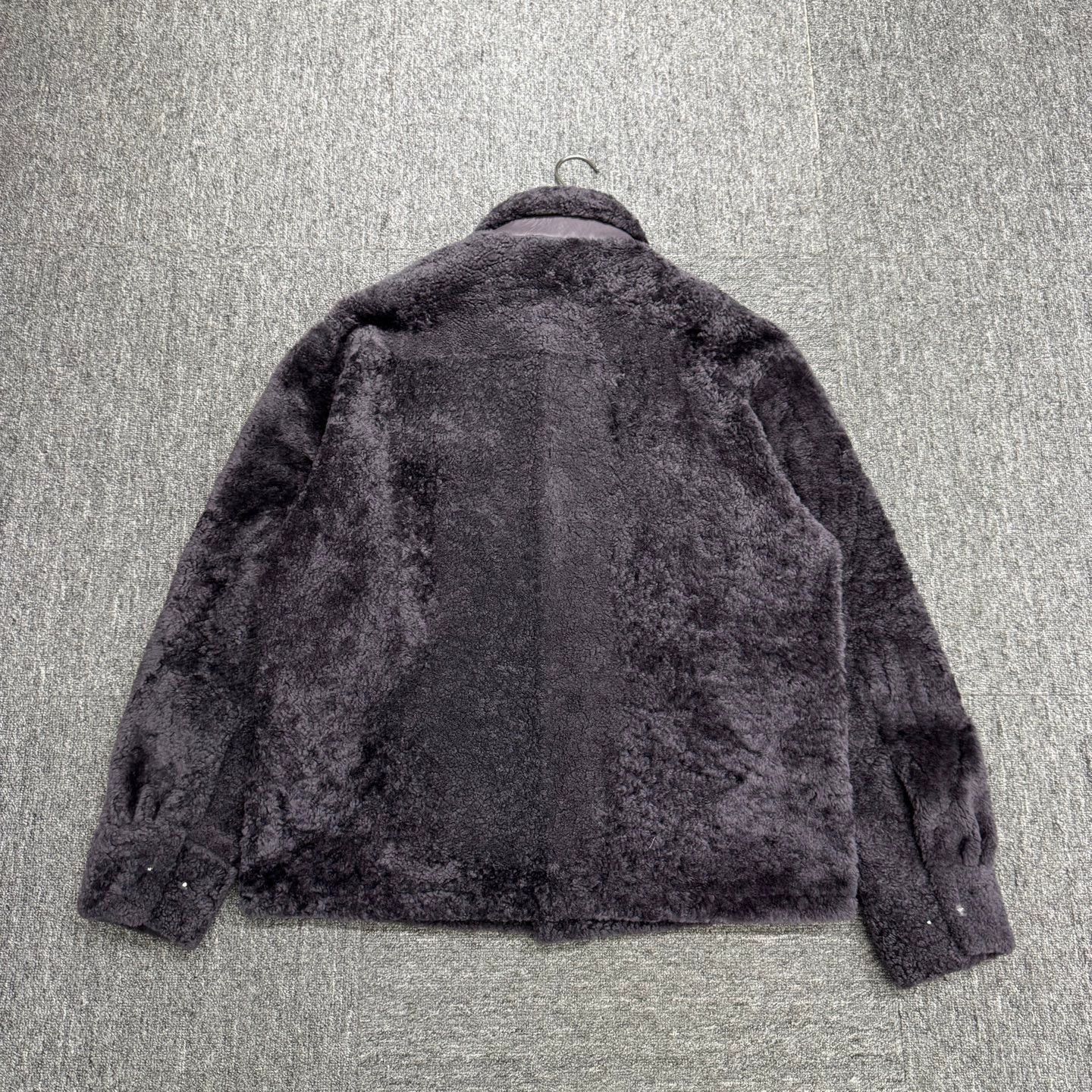 Kith Brown Fuzzy Button-Up Jacket - Size M Size US M / EU 48-50 / 2 - 5 Thumbnail