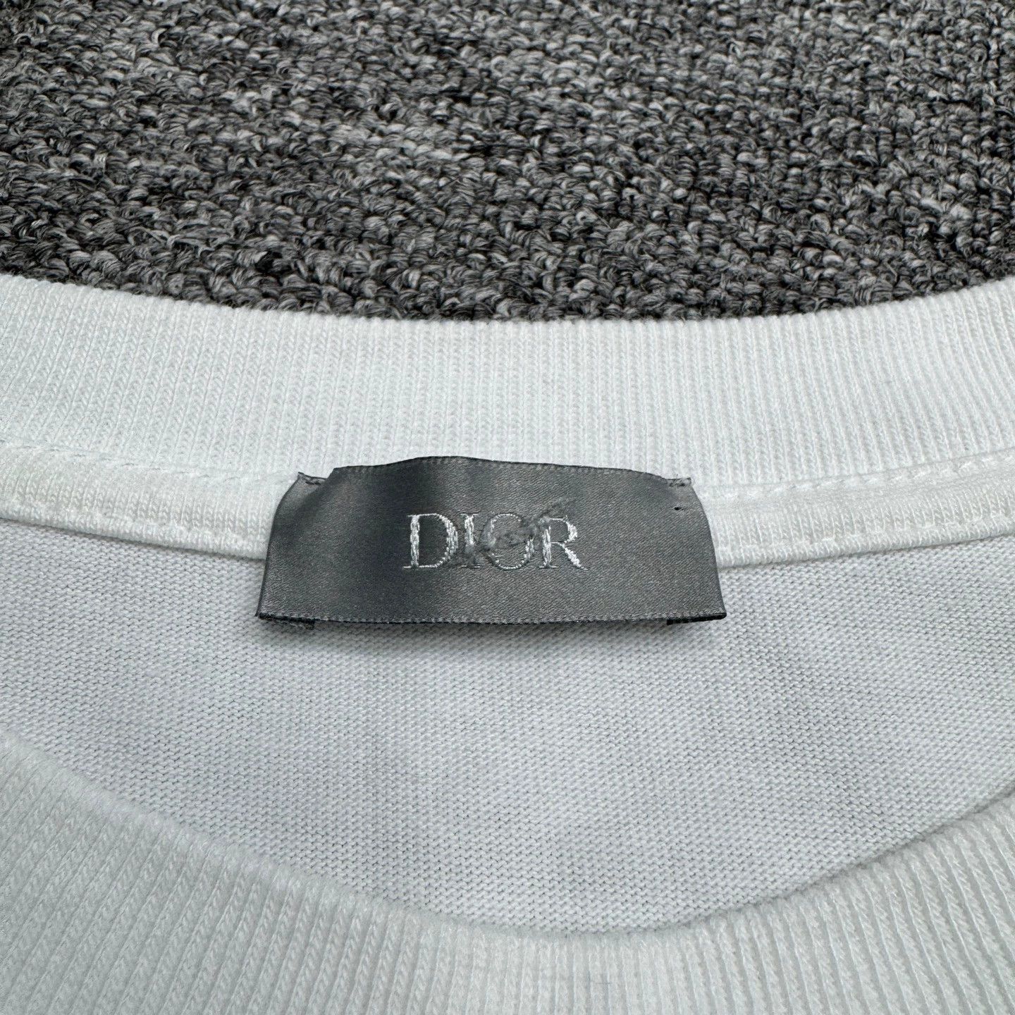 Dior White Short-Sleeve T-Shirt Size US XL / EU 56 / 4 - 2 Thumbnail