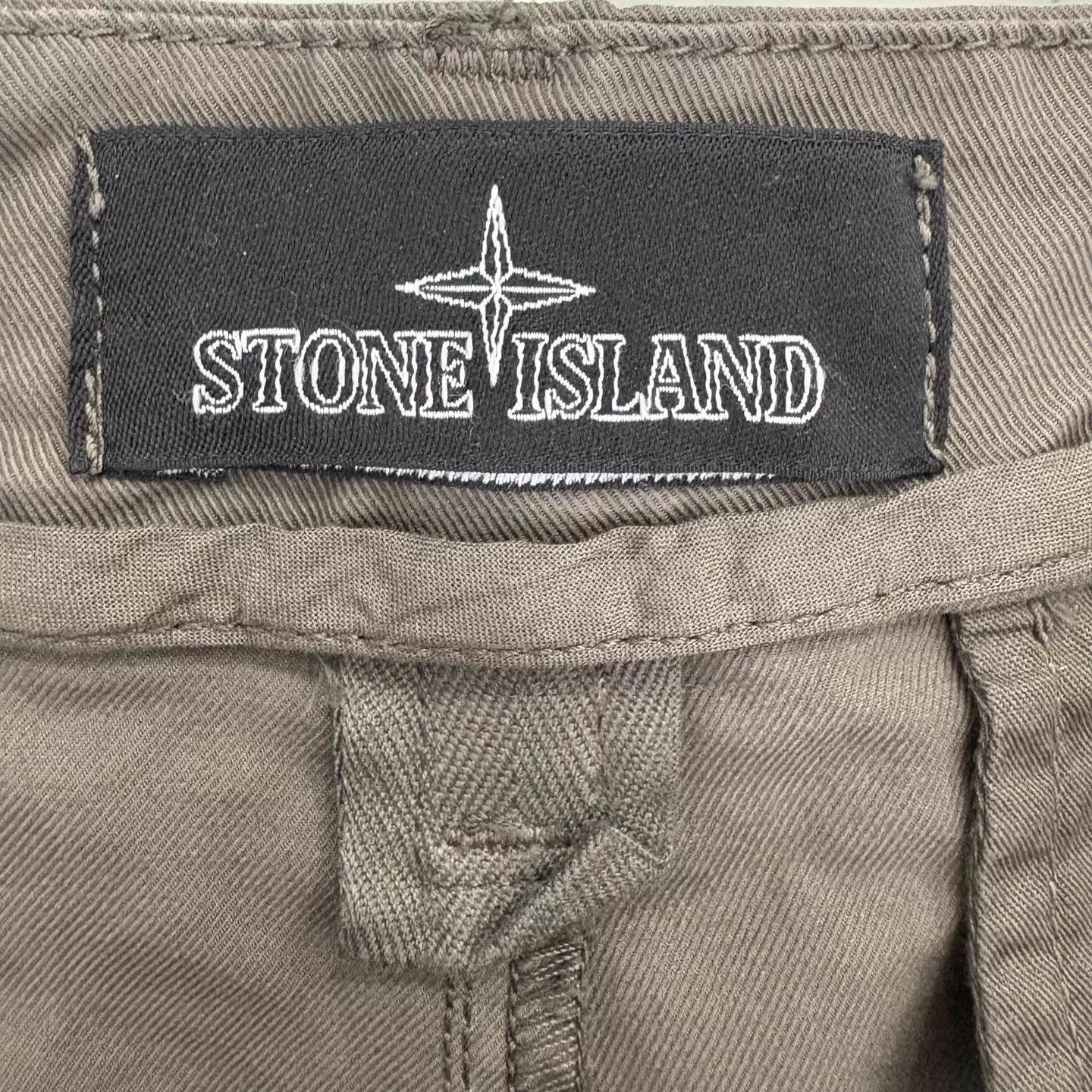 Stone Island Green Cargo Pants with Zip Pockets Size 32 Size US 32 / EU 48 - 3 Thumbnail
