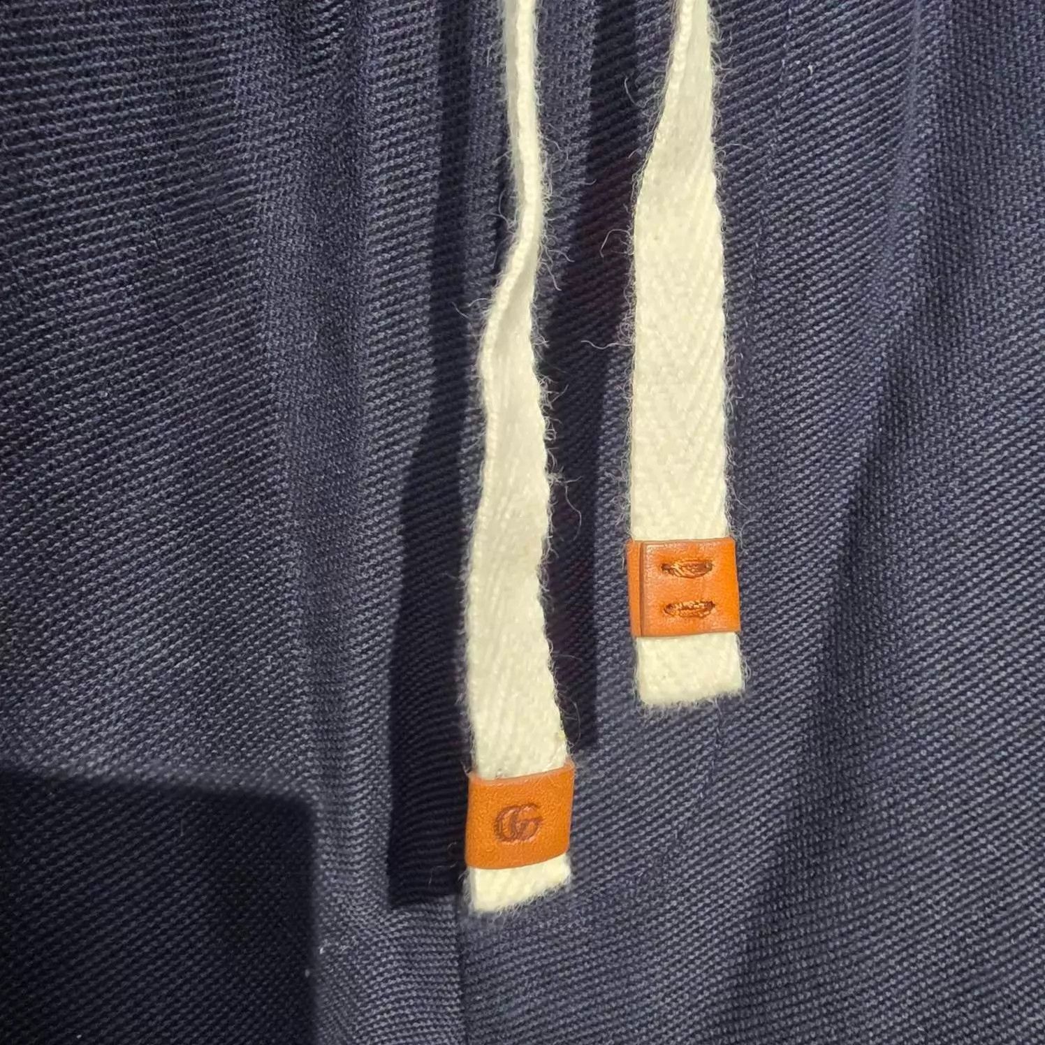 Gucci Blue Casual Pants with Side Stripes Size 32 Size US 32 / EU 48 - 7 Thumbnail