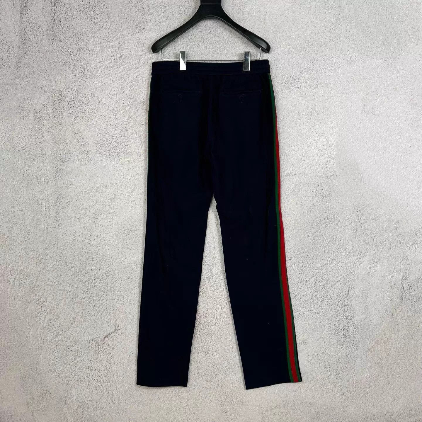Gucci Blue Casual Pants with Side Stripes Size 32 Size US 32 / EU 48 - 2 Thumbnail
