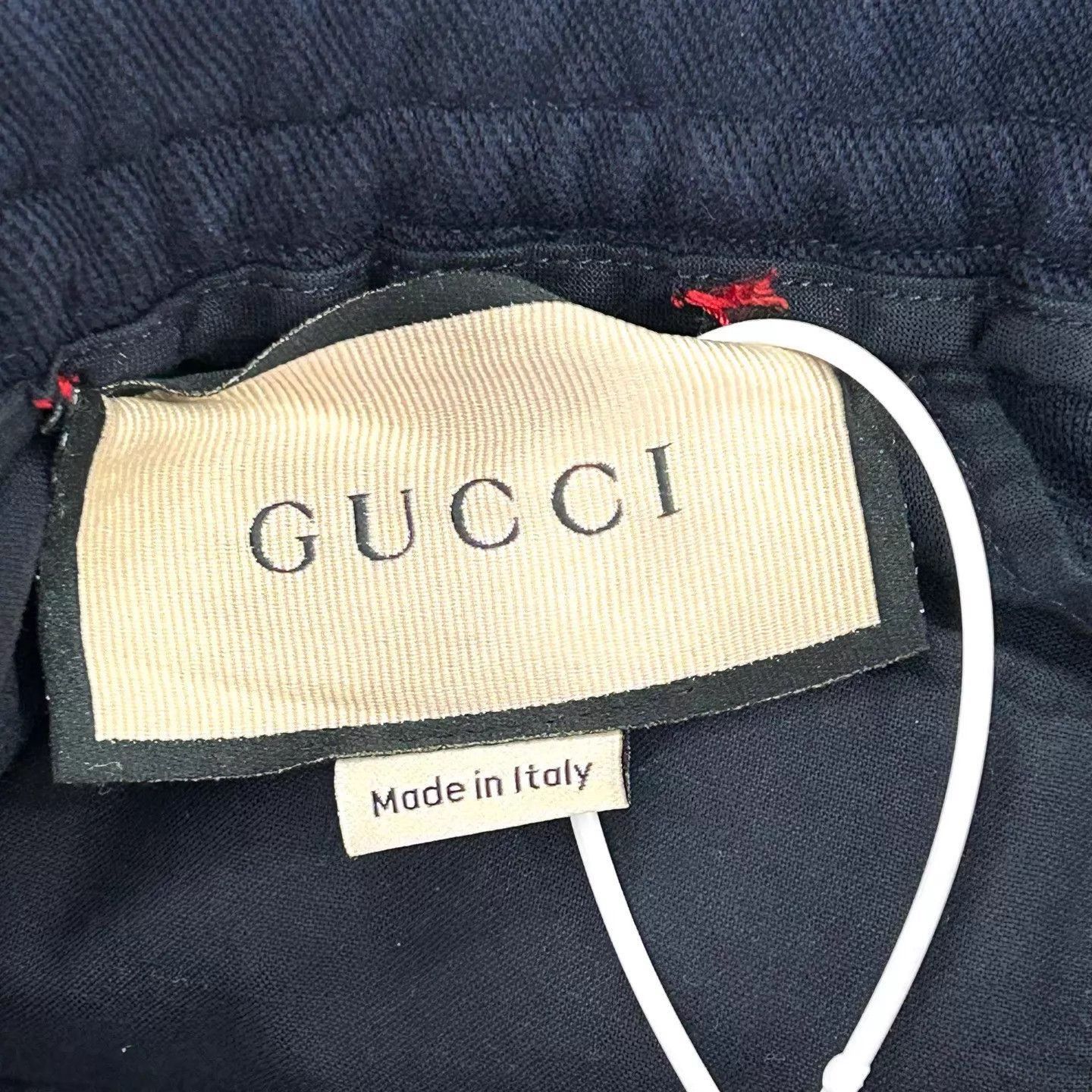 Gucci Blue Casual Pants with Side Stripes Size 32 Size US 32 / EU 48 - 3 Thumbnail