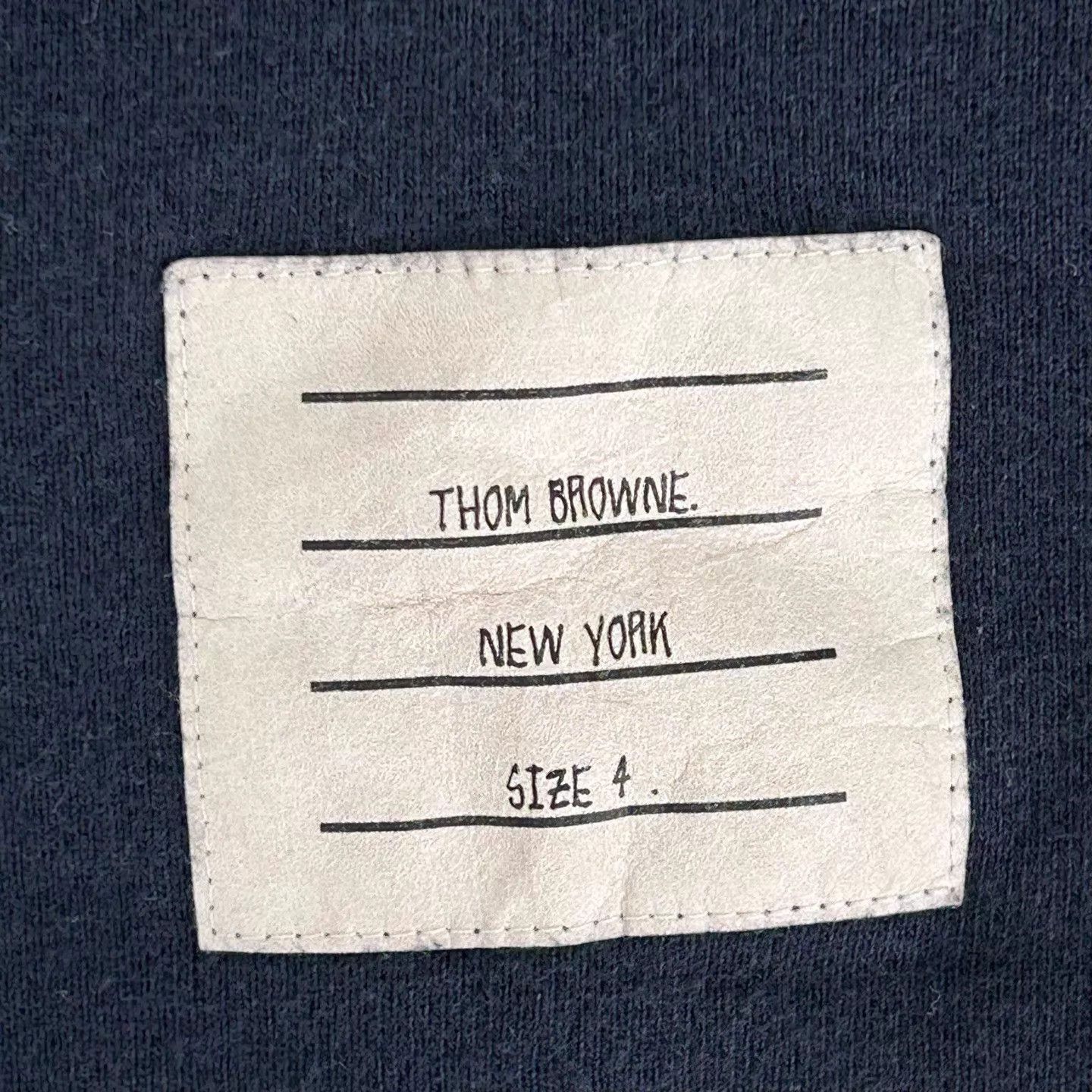 Thom Browne Blue Casual Shorts with White Stripes Size US 36 / EU 52 - 5 Thumbnail