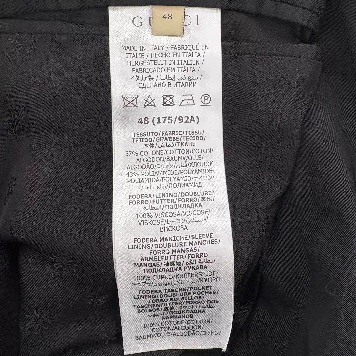 Gucci Black Long Coat with Button Front - Size M Size US M / EU 48-50 / 2 - 5 Thumbnail