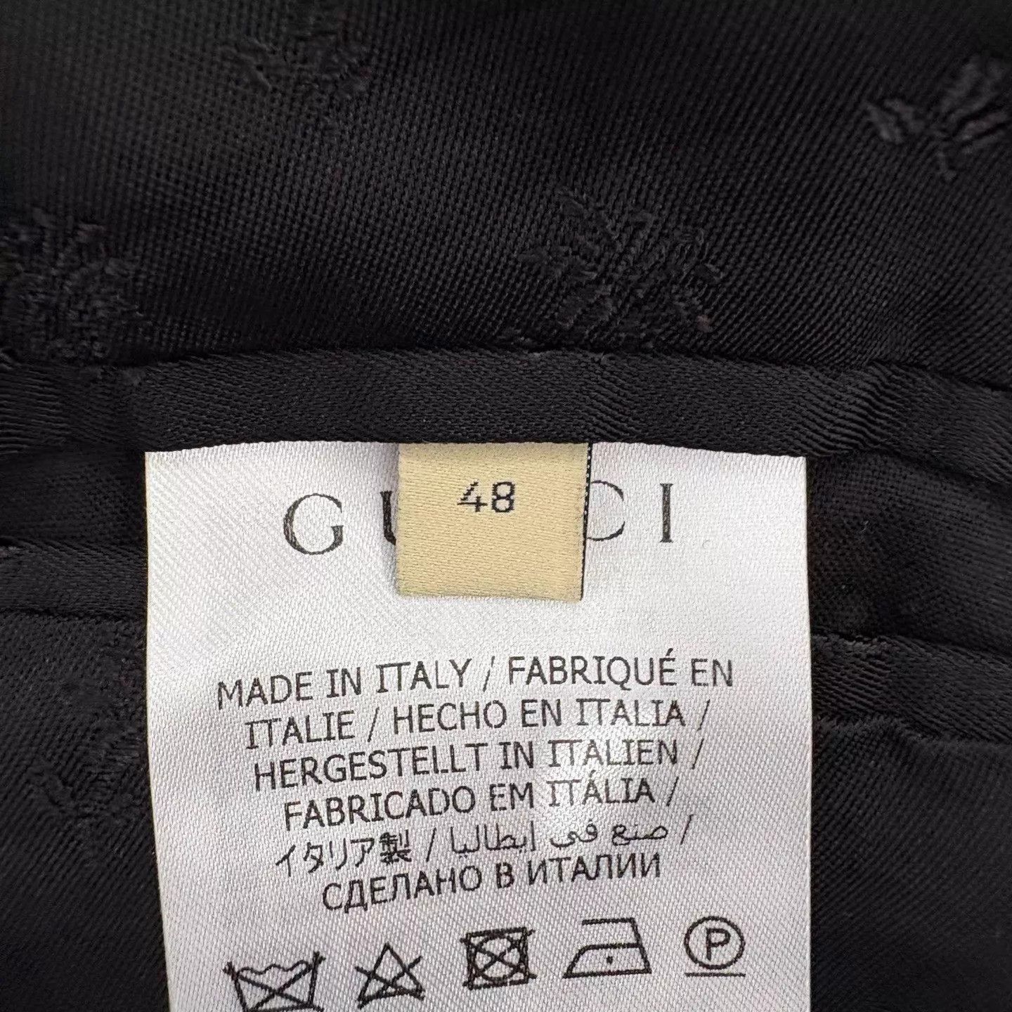 Gucci Black Long Coat with Button Front - Size M Size US M / EU 48-50 / 2 - 4 Thumbnail