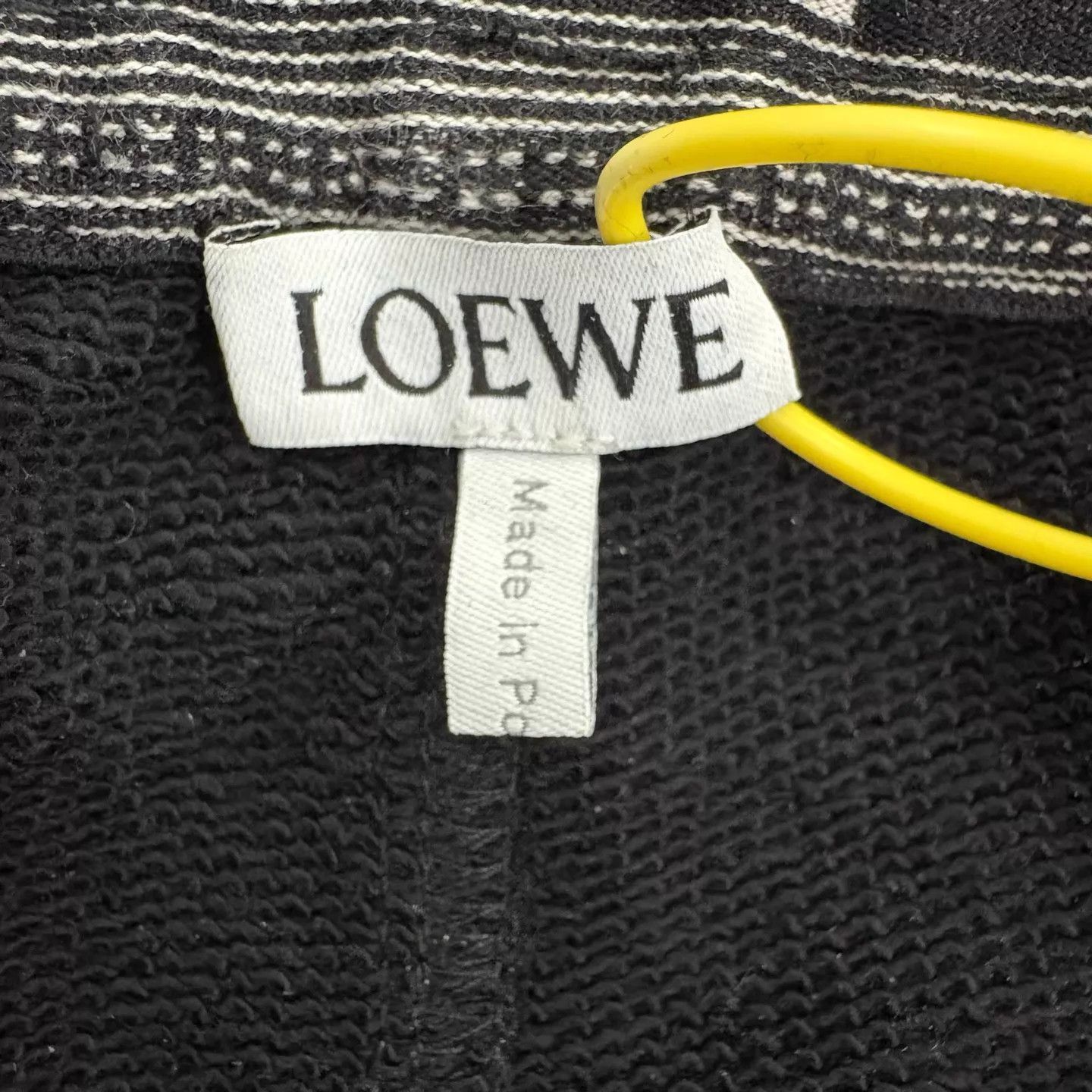 Loewe Black Jogger Sweatpants with Drawstring Size US 32 / EU 48 - 3 Thumbnail