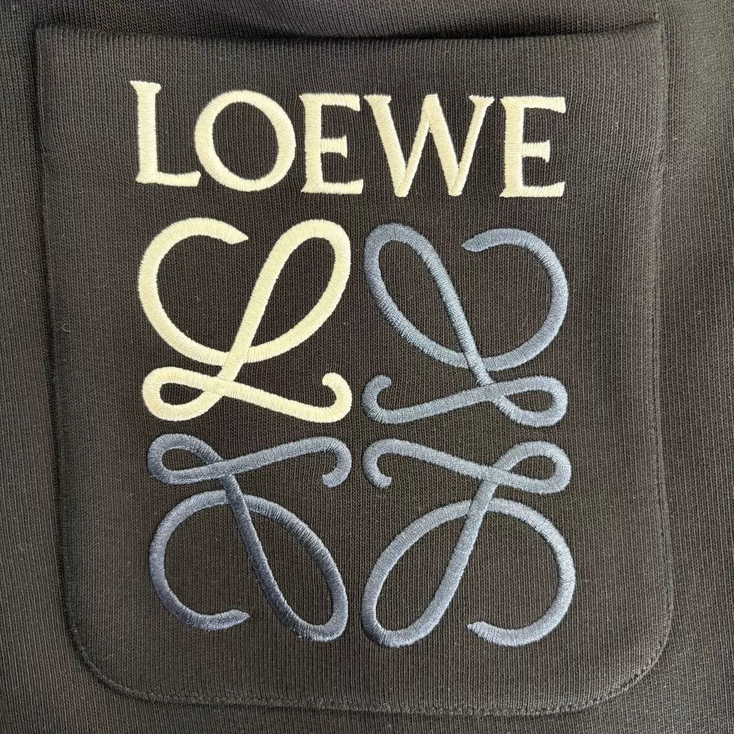 Loewe Black Jogger Sweatpants with Drawstring Size US 32 / EU 48 - 6 Thumbnail