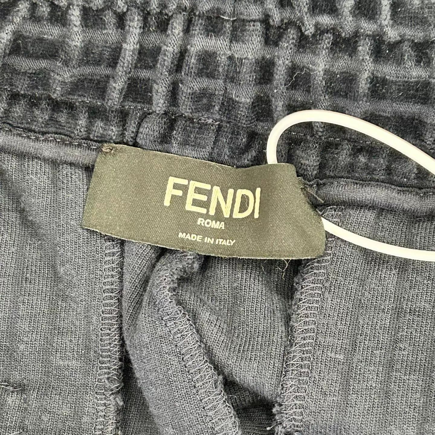 Fendi Black Corduroy Casual Pants Size 28 Size US 28 / EU 44 - 3 Thumbnail