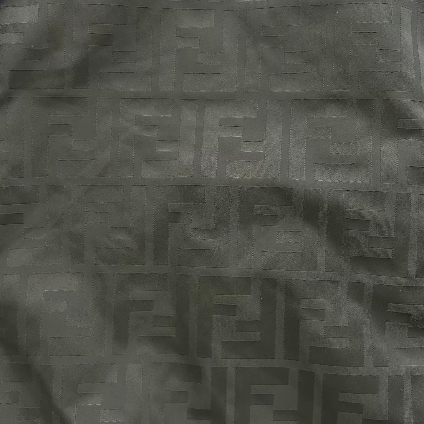 Fendi Green Patterned Zip-Up Bomber Jacket Size S Size US S / EU 44-46 / 1 - 6 Thumbnail