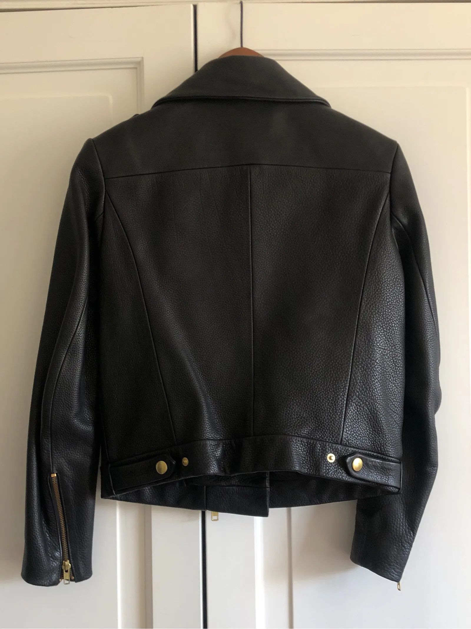 & Other Stories & Other Stories 383640 Leather Jacket Size XS / US 0-2 / IT 36-38 - 4 Thumbnail