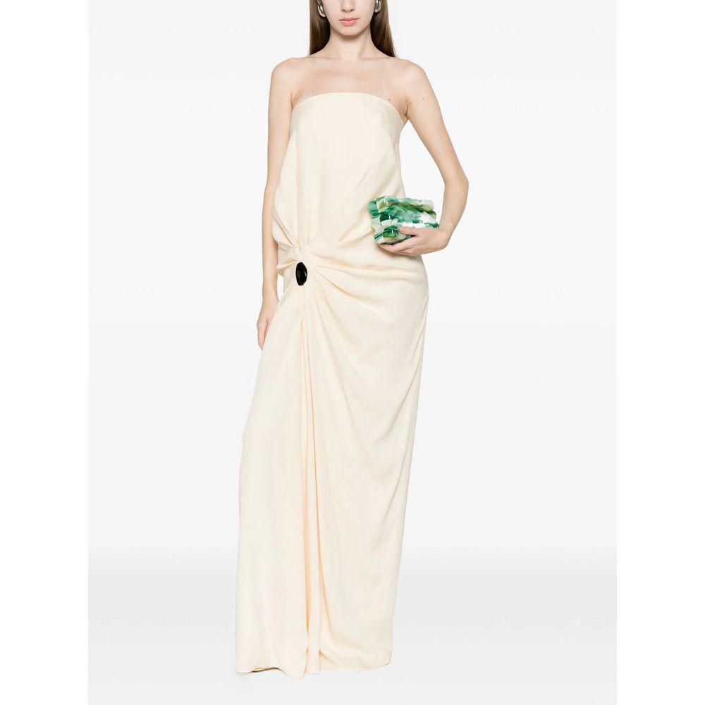 Raquel Diniz Raquel Diniz NEUTRALS Dresses - Cocktail & Party Dresses Size S / US 4 / IT 40 - 2 Thumbnail