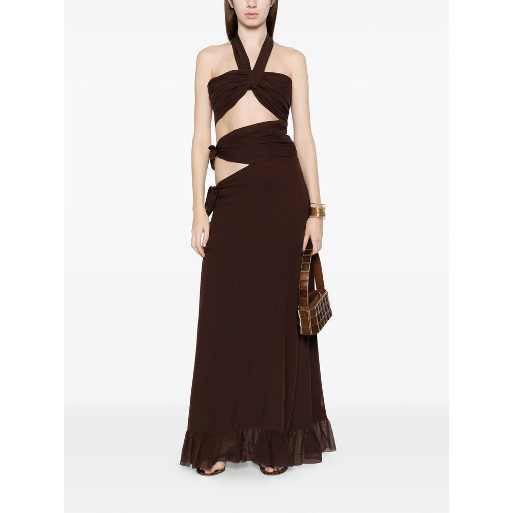 Raquel Diniz Raquel Diniz BROWN Dresses - Cocktail & Party Dresses Size XS / US 0-2 / IT 36-38 - 4 Thumbnail
