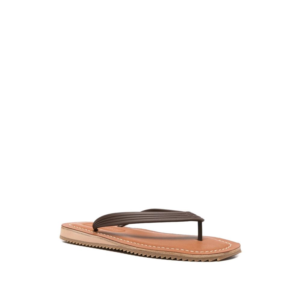 Miu Miu Miu Miu BROWN Flip-Flops & Slides Size US 9 / IT 39 - 2 Thumbnail