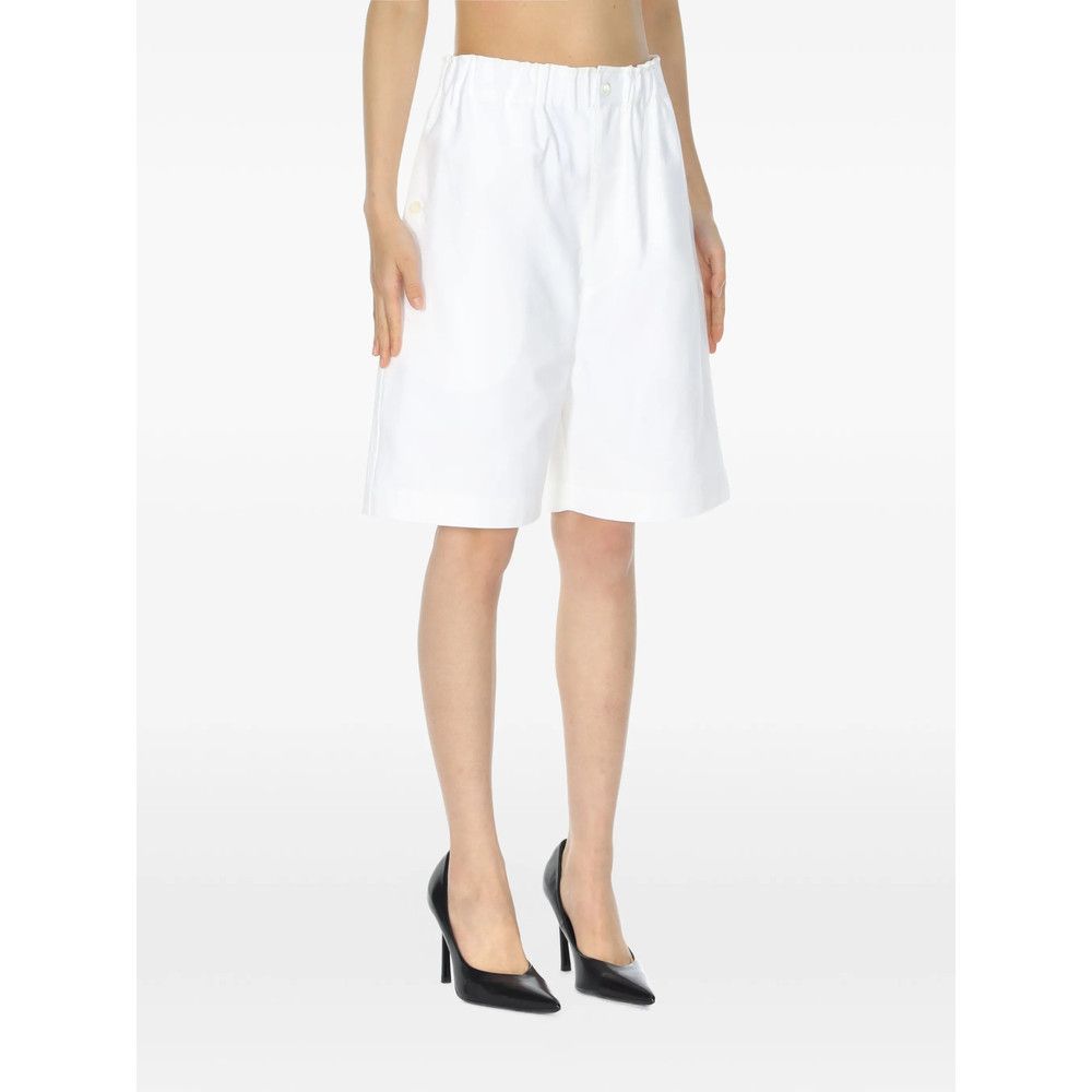 Carven Carven WHITE Shorts - Knee-Length Shorts Size 34" / US 12 / IT 48 - 4 Thumbnail