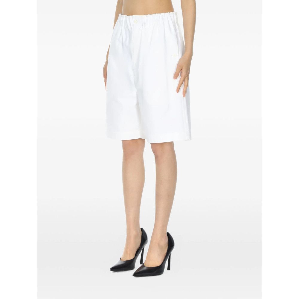 Carven Carven WHITE Shorts - Knee-Length Shorts Size 34" / US 12 / IT 48 - 2 Thumbnail