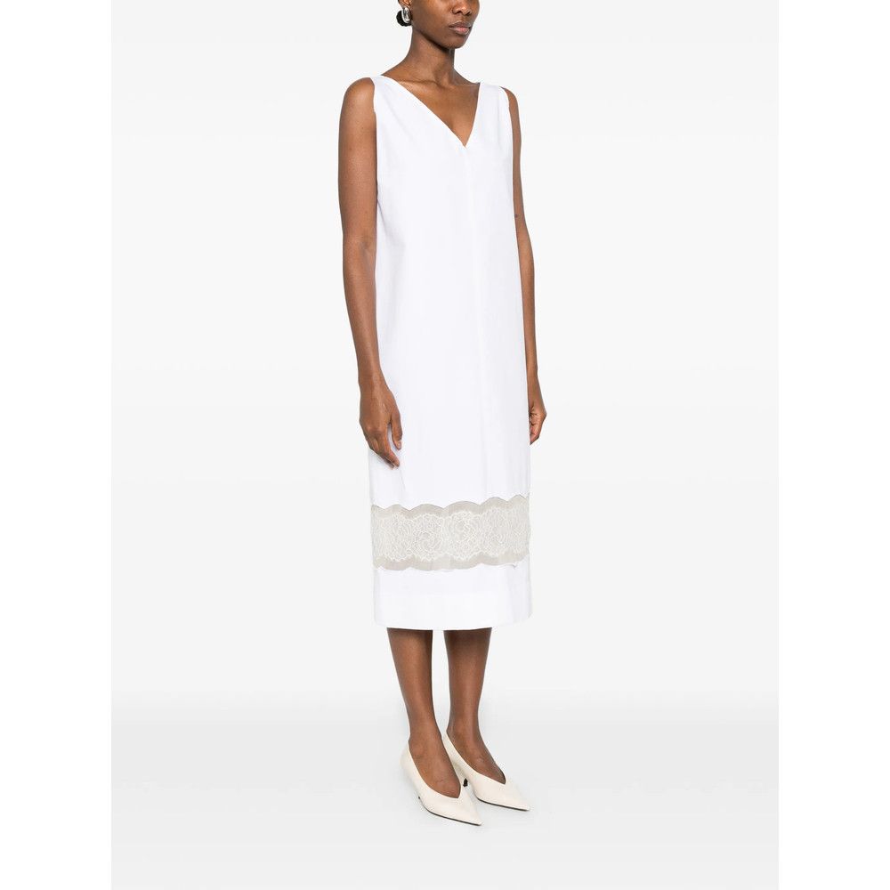Carven Carven WHITE Dresses - Day Dresses Size S / US 4 / IT 40 - 5 Thumbnail