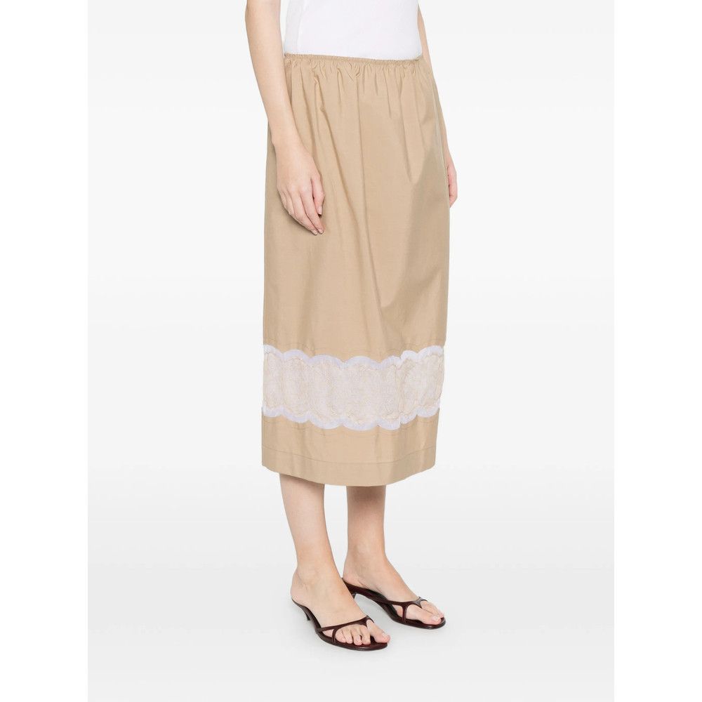 Carven Carven NEUTRALS Skirts - Straight Skirts Size 28" / US 6 / IT 42 - 2 Thumbnail