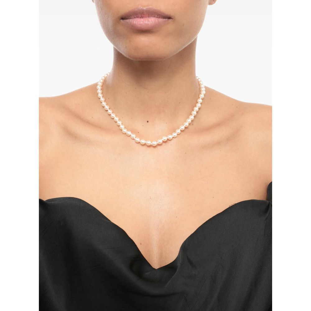 Vivienne Westwood Vivienne Westwood WHITE Necklaces Size ONE SIZE - 3 Thumbnail