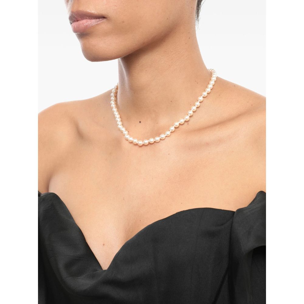 Vivienne Westwood Vivienne Westwood WHITE Necklaces Size ONE SIZE - 5 Thumbnail