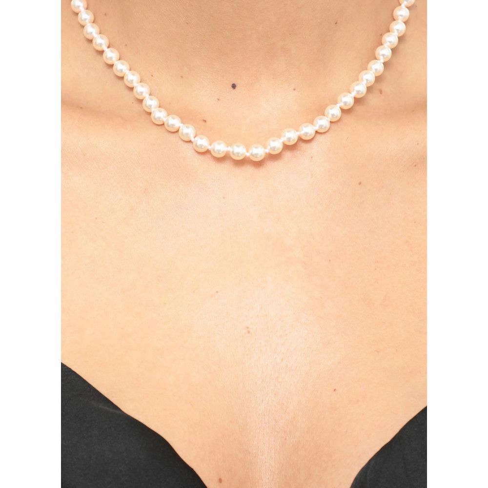 Vivienne Westwood Vivienne Westwood WHITE Necklaces Size ONE SIZE - 4 Thumbnail