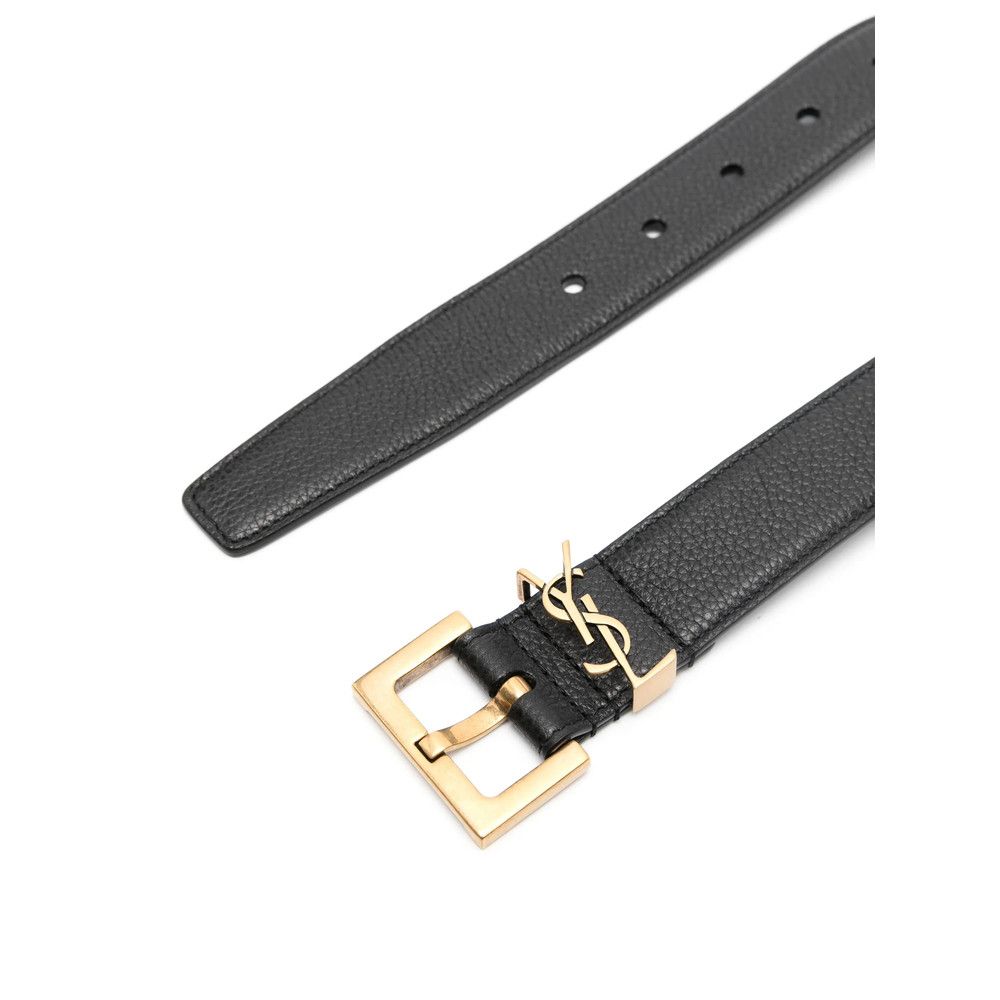 Saint Laurent Paris Saint Laurent BLACK Belts Size ONE SIZE - 2 Thumbnail