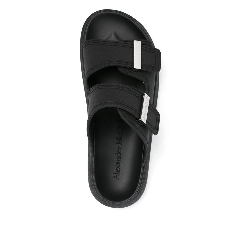Alexander McQueen Alexander Mcqueen BLACK Sandals Size US 7 / IT 37 - 3 Thumbnail