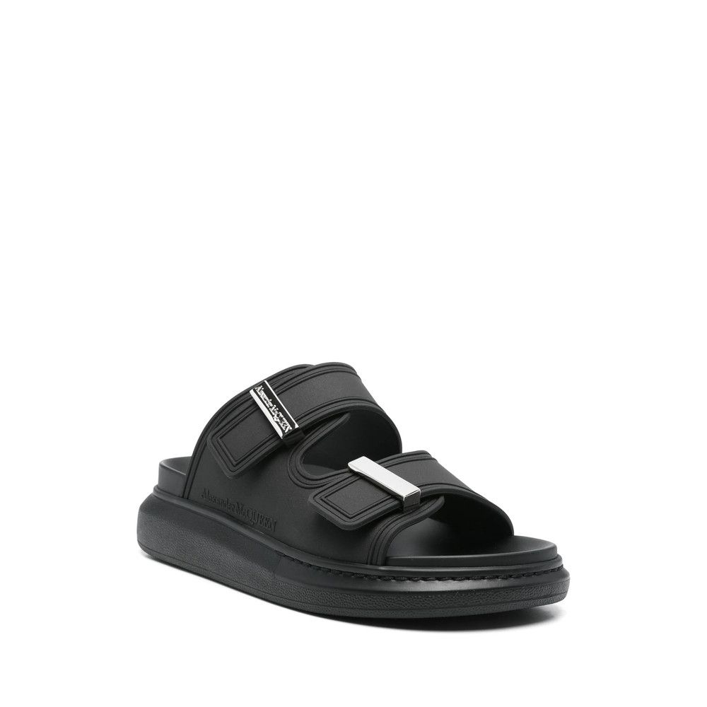 Alexander McQueen Alexander Mcqueen BLACK Sandals Size US 9 / IT 39 - 2 Thumbnail