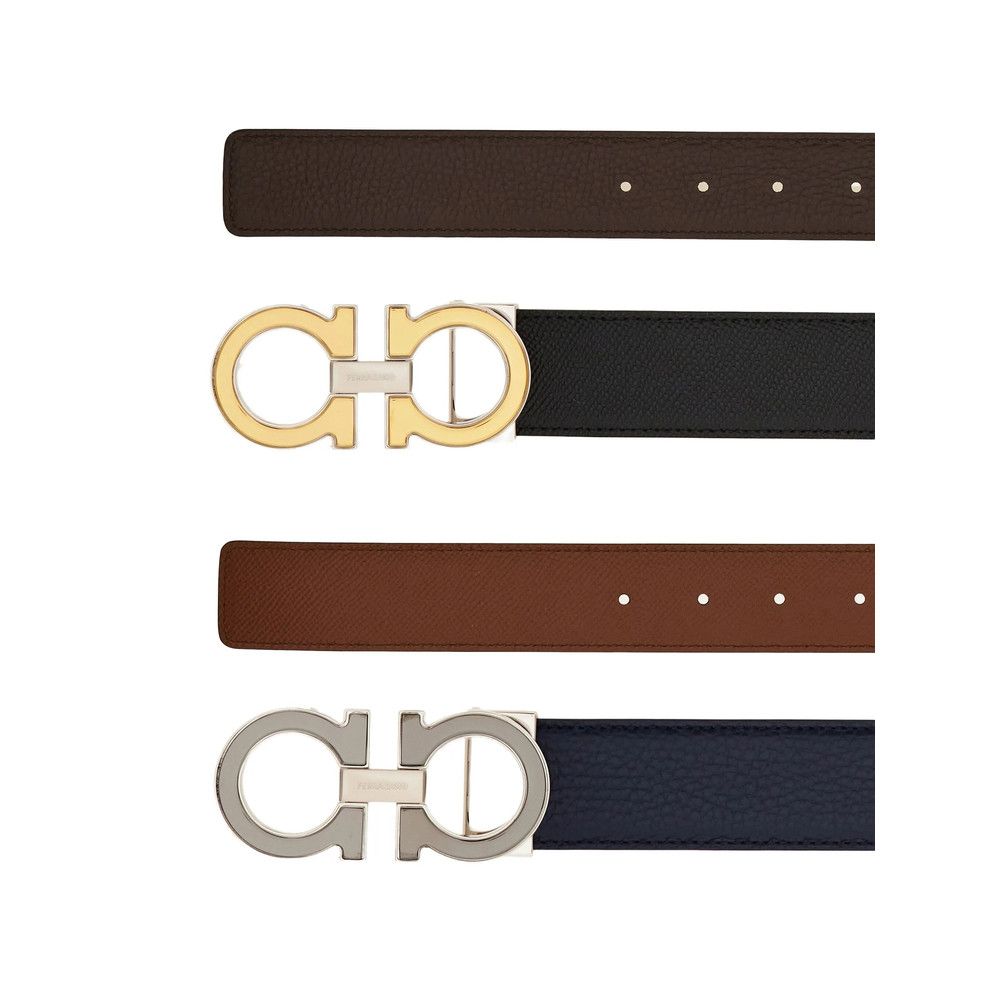 Salvatore Ferragamo Ferragamo BLACK Belts Size ONE SIZE - 5 Thumbnail