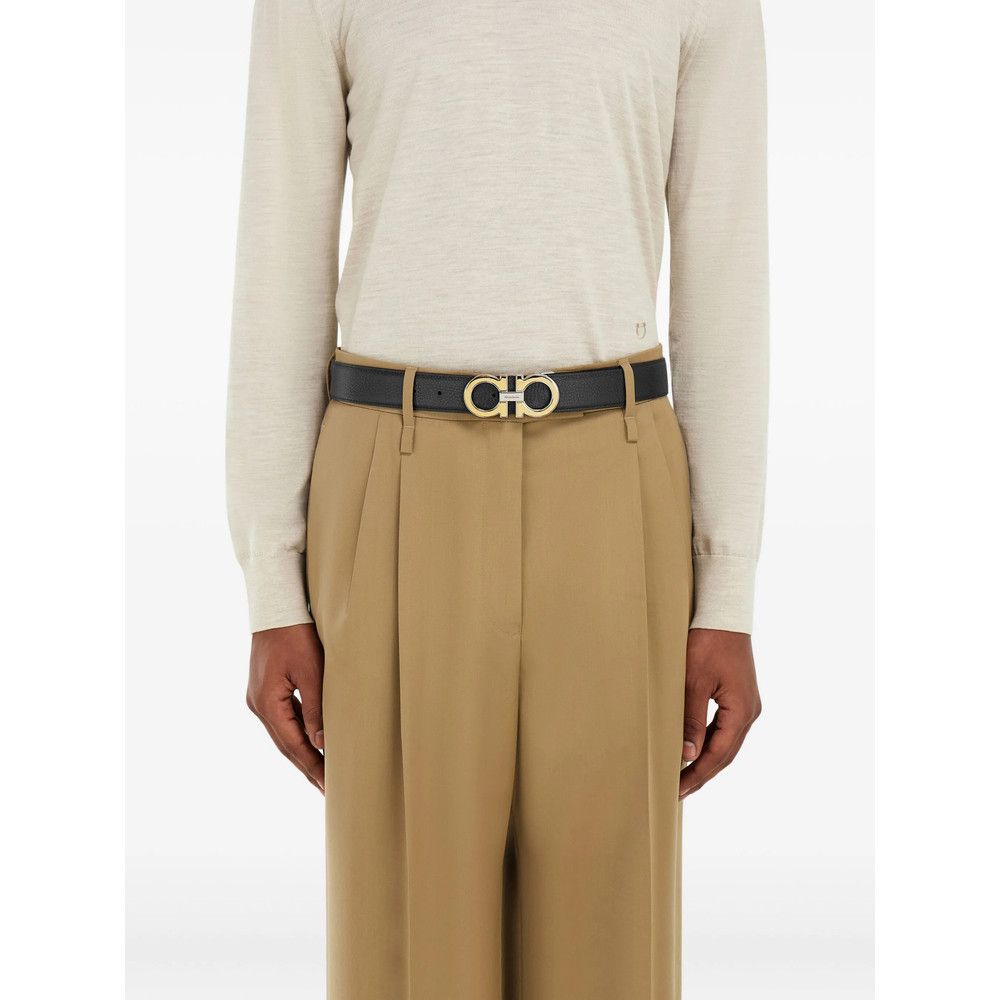 Salvatore Ferragamo Ferragamo BLACK Belts Size ONE SIZE - 4 Thumbnail