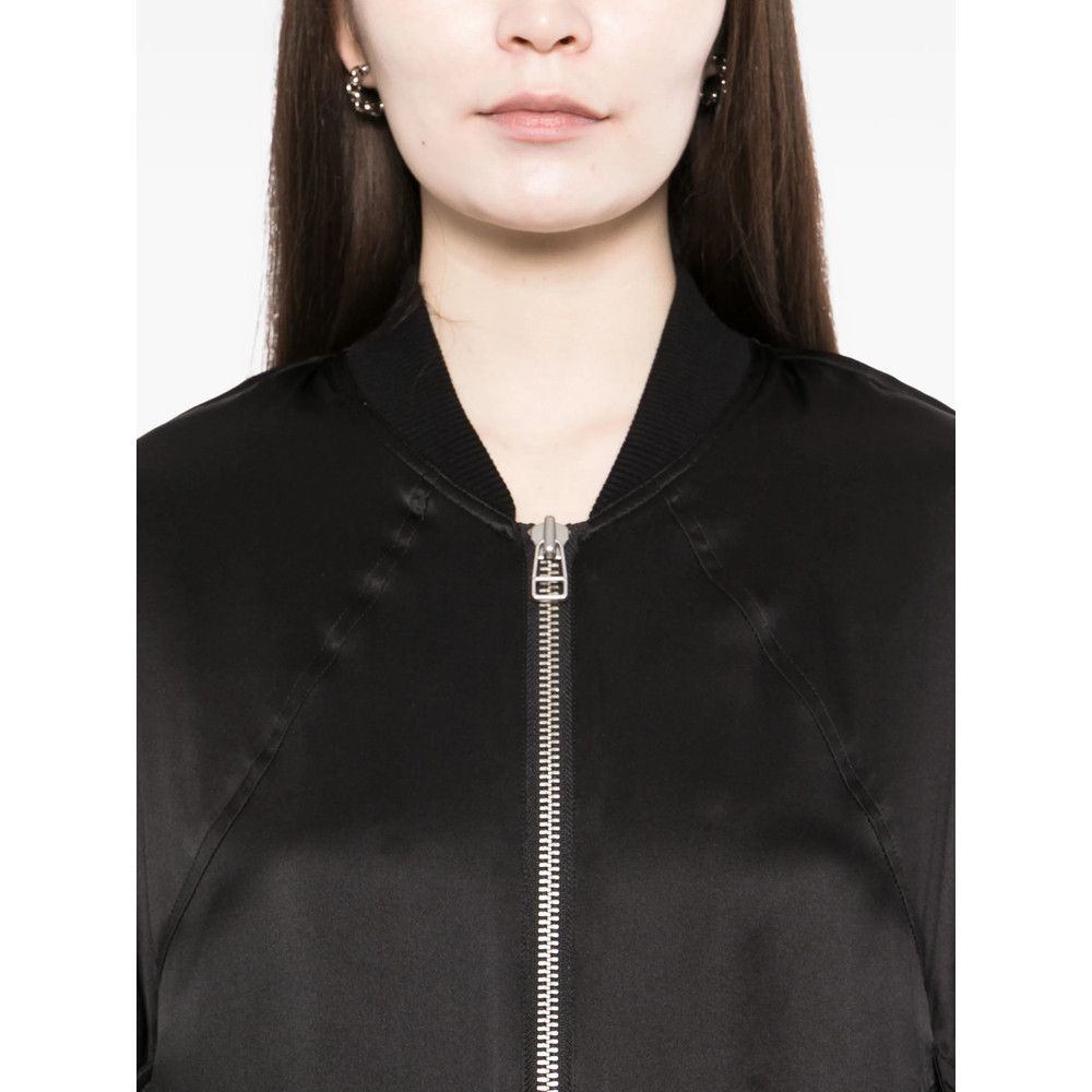 CO Co BLACK Jackets - Bomber Jackets Size S / US 4 / IT 40 - 2 Thumbnail