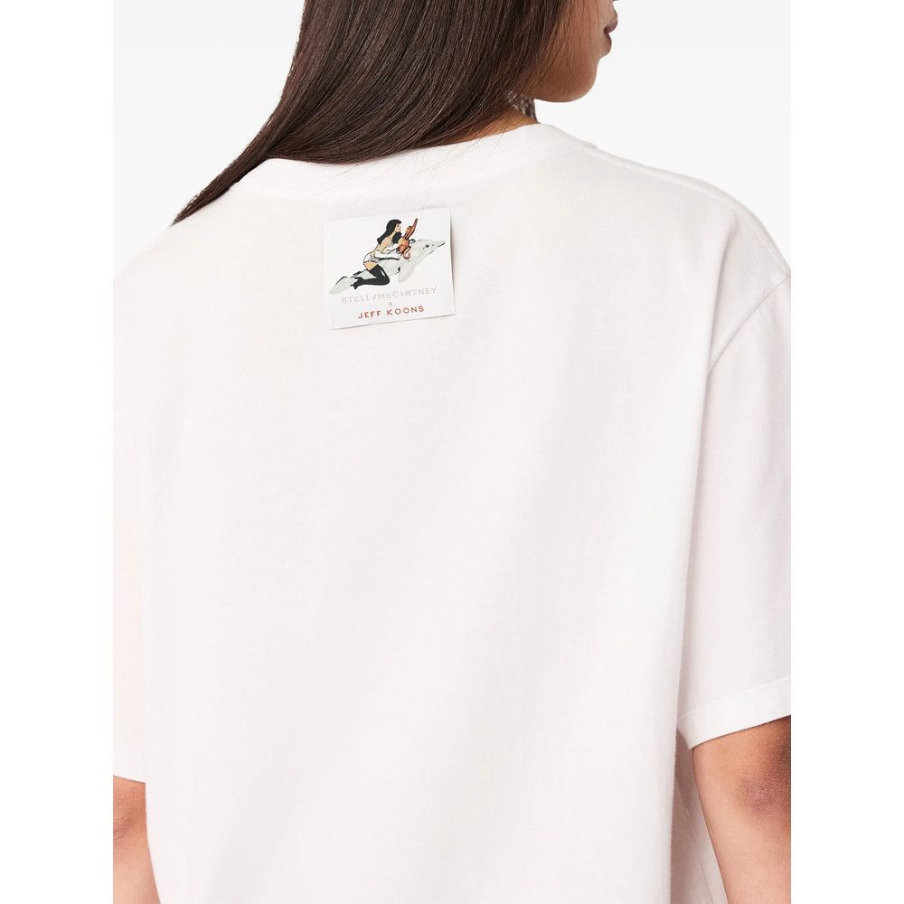 Stella McCartney Stella Mccartney WHITE Tops - T-shirts & Jerseys Size XS / US 0-2 / IT 36-38 - 2 Thumbnail