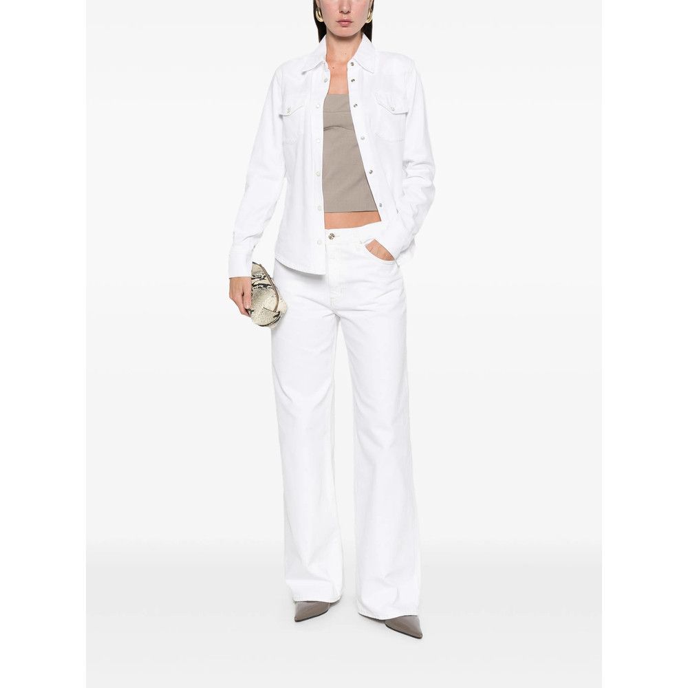 Frame Frame WHITE Tops - Shirts Size S / US 4 / IT 40 - 4 Thumbnail